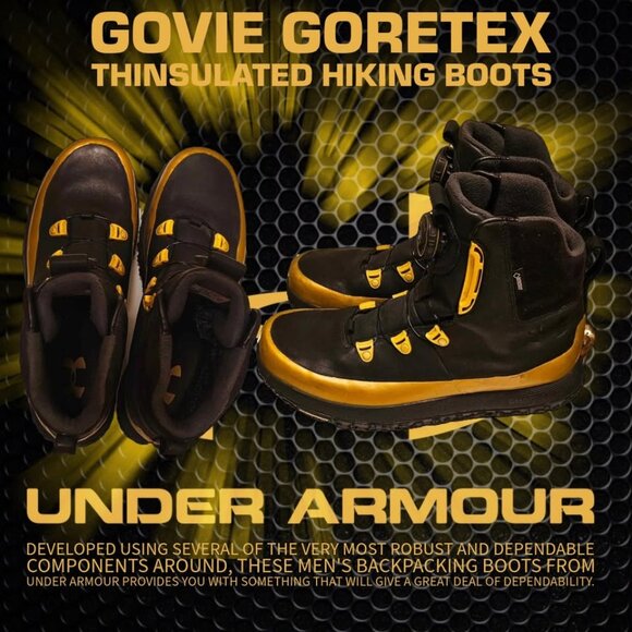 Men’s Under Armour 11 Fat Tire BOA GTX Govie Goretex Hiking Boot - Picture 3 of 4